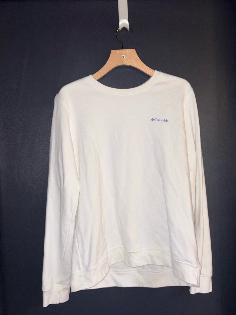 Columbia White Lodge Crewneck Sweatshirt
